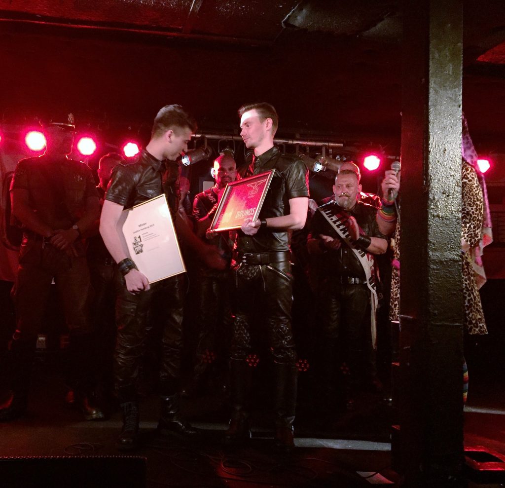 THE NEW MISTER LEATHER HAMBURG! Mister B Wings